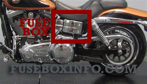 2003 harley dyna left side electrical fuse box cover|2010 dodge harley fuse cover.